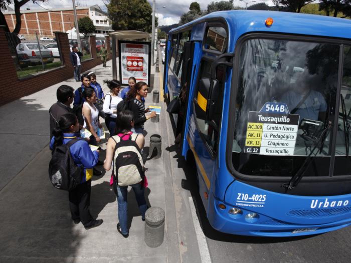 Nuevas tarifas de transporte público en Bogotá