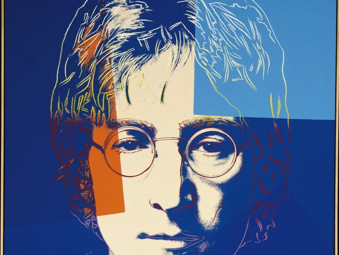 Retrato de John Lennon, por Andy Warhol.