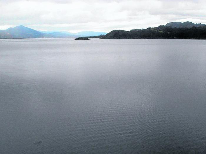 El embalse de Tominé se encuentra en Guatavita.