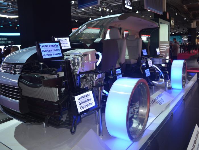 Prototipo de vehículo eléctrico presentado por Mitsubishi.