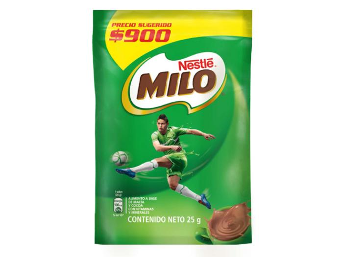 Esta es la actual imagen de la marca Milo.