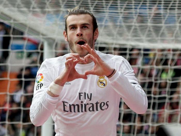 El británico Gareth Bale cierra el ‘top 5’, desde su puesto 25. Tiene 35.900 millones de dólares.