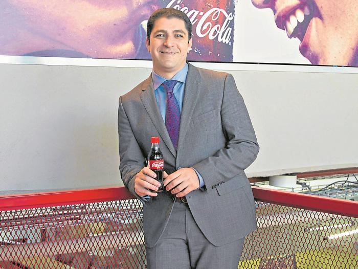 Louis Balat, gerente región Andina de Coca-Cola.