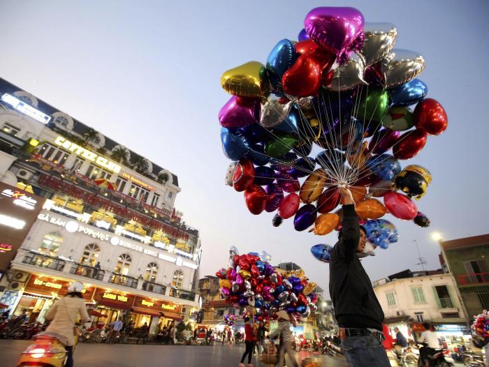 Un viaje a Hanoi (Vietnam) cuesta en promedio 78,65 euros.