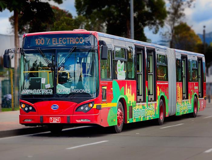 Bus eléctrico de TransMilenio