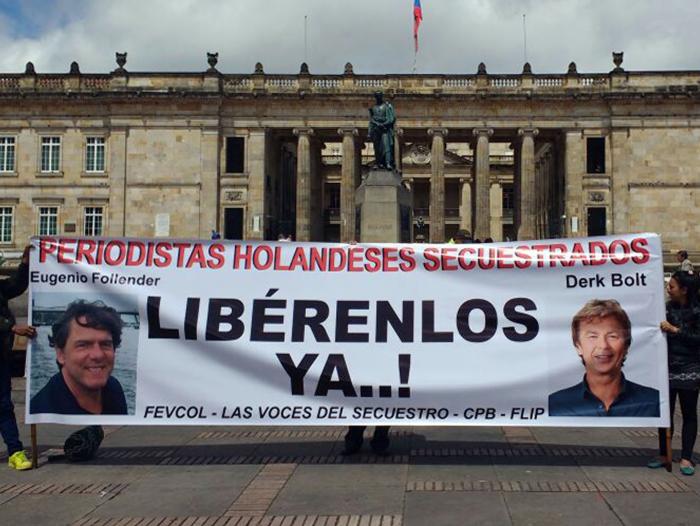 Liberación periodistas holandeses