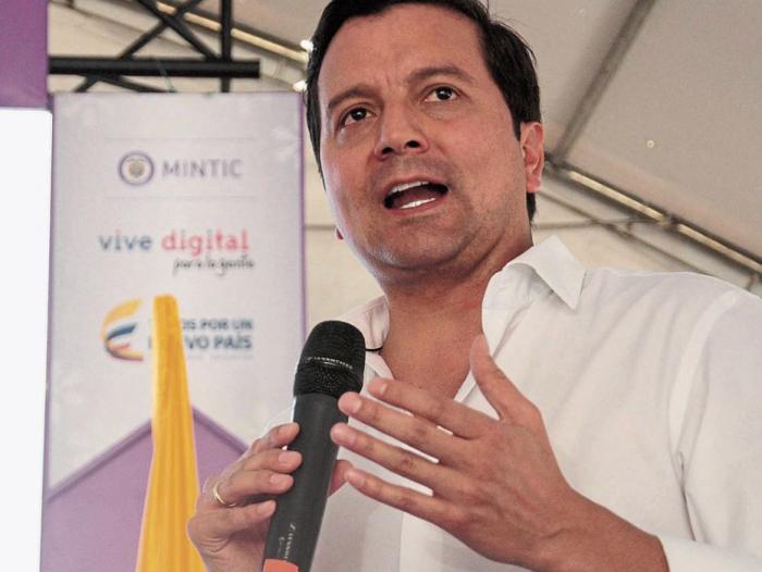 El ministro de las TIC, David Luna