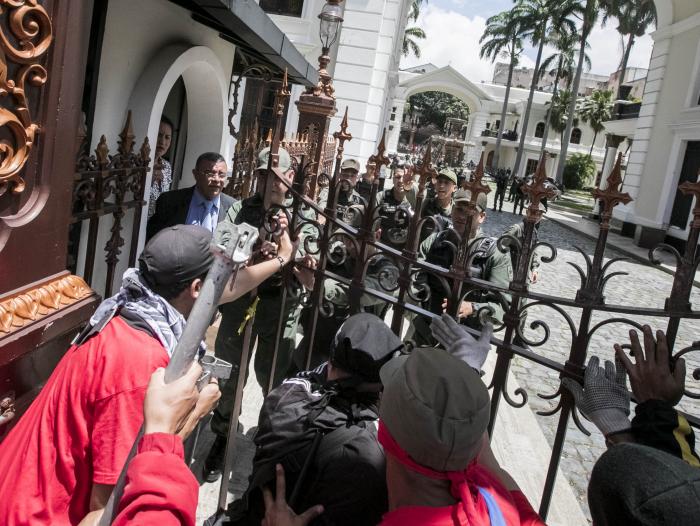 Ataque al Parlamento en Venezuela