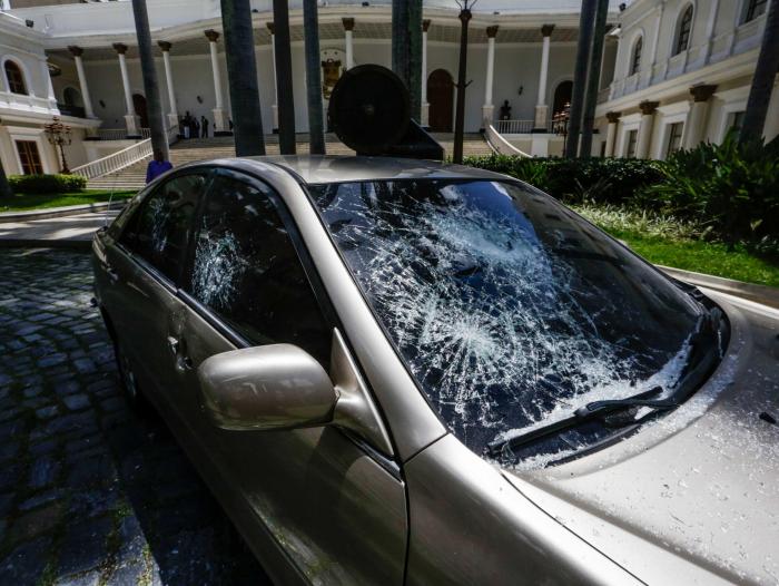 Ataque al Parlamento en Venezuela