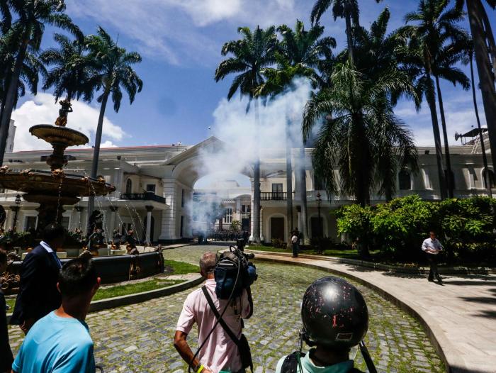 Ataque al Parlamento en Venezuela