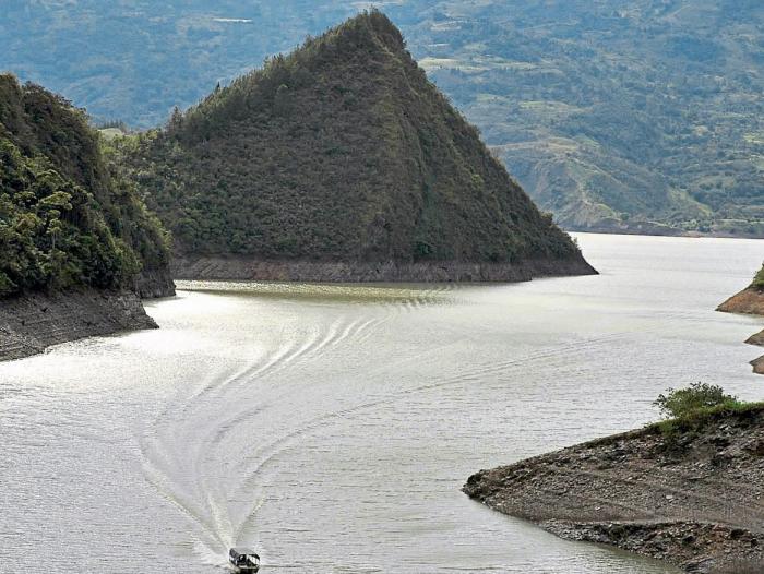 Represa de Chivor. Cundinamarca.