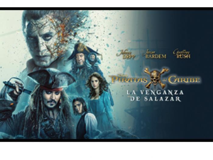 Piratas del Caribe la Venganza de Salazar