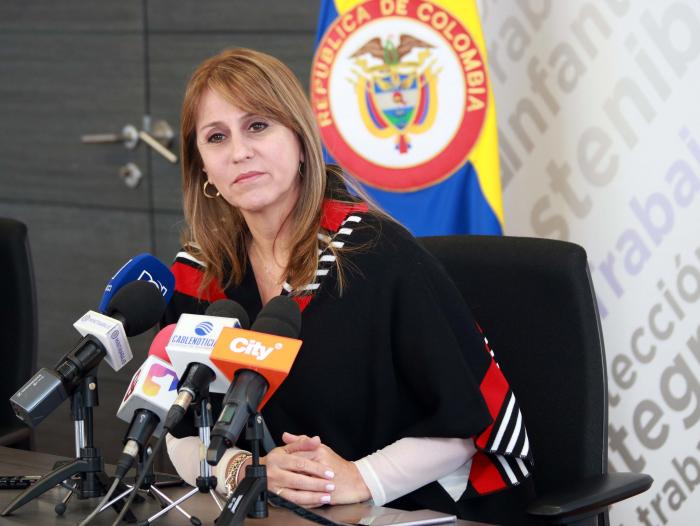 Griselda Restrepo, ministra de transporte.