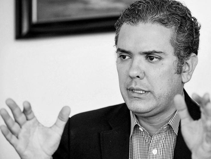 Iván Duque, precandidato por el Centro Democrático.