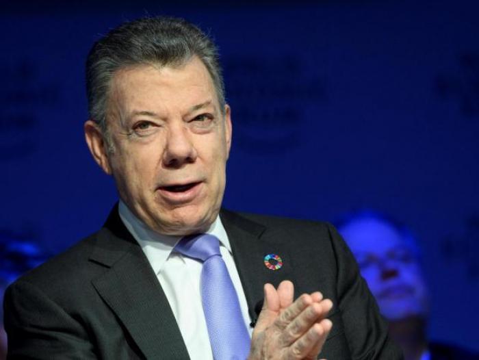 Juan Manuel Santos, presidente de la República