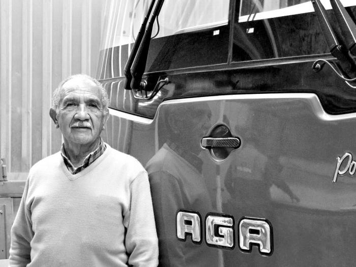 Armando Gutiérrez, fundador de la compañía Autobuses AGA, que inició labores en 1977.