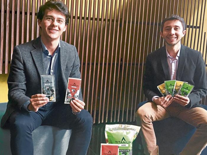 Ómar Huertas y Camilo Mora, fundadores de Valtik Foods.