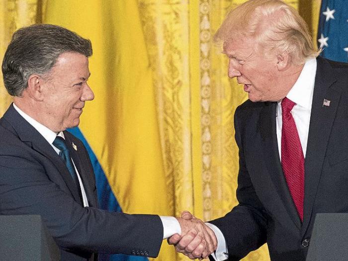 Santos y Trump