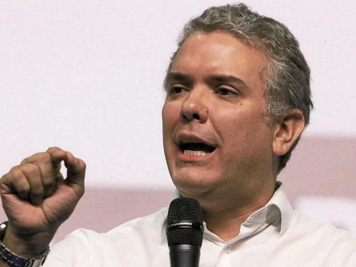 Iván Duque, candidato a la presidencia por el Centro Democrático.