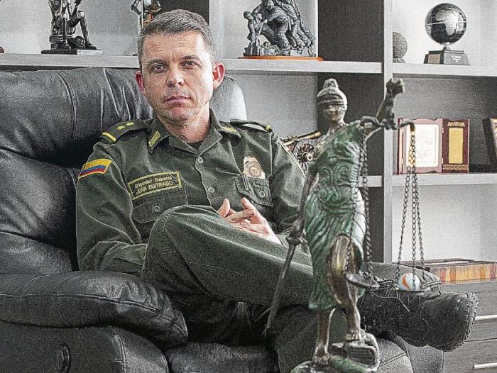 General Juan Carlos Buitrago, director de la Policía Fiscal y Aduanera (Polfa).