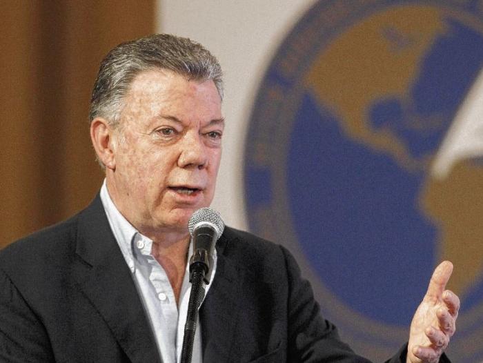 Juan Manuel Santos, presidente de la República