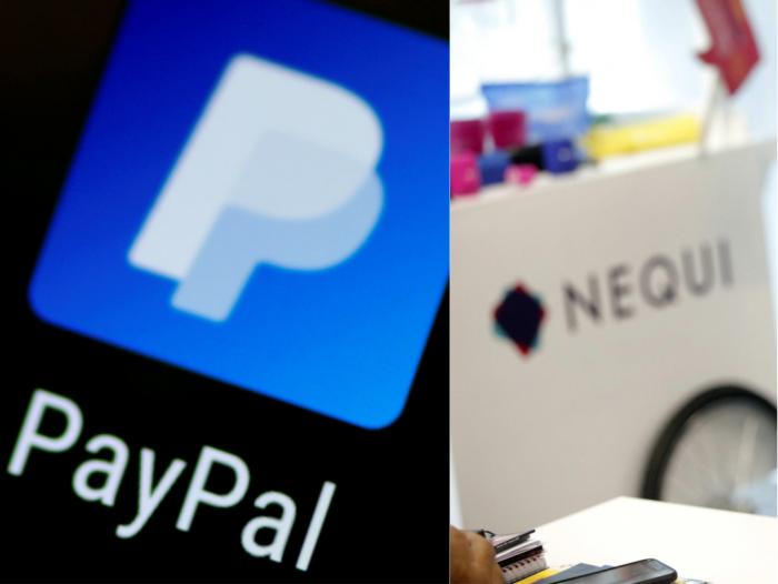 Nequi y PayPal