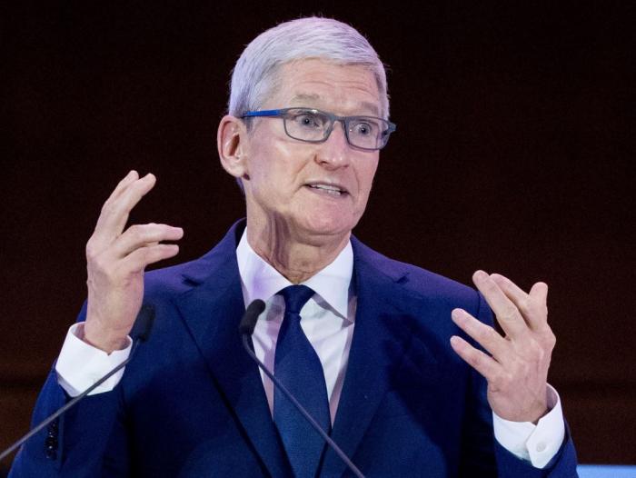 Tim Cook, director ejecutivo de Apple.