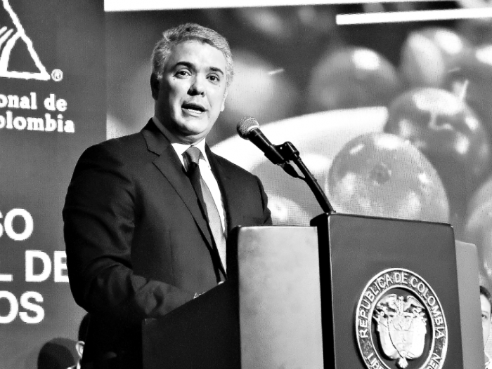 Iván Duque, presidente de la República.