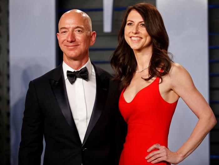 Jeff y MacKenzie Bezos