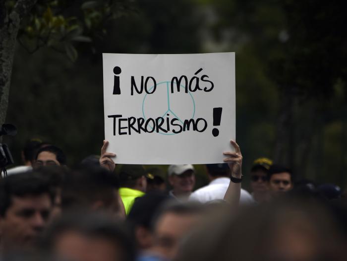 Marcha contra el terrorismo