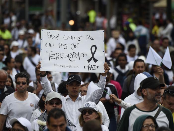 Marcha contra el terrorismo