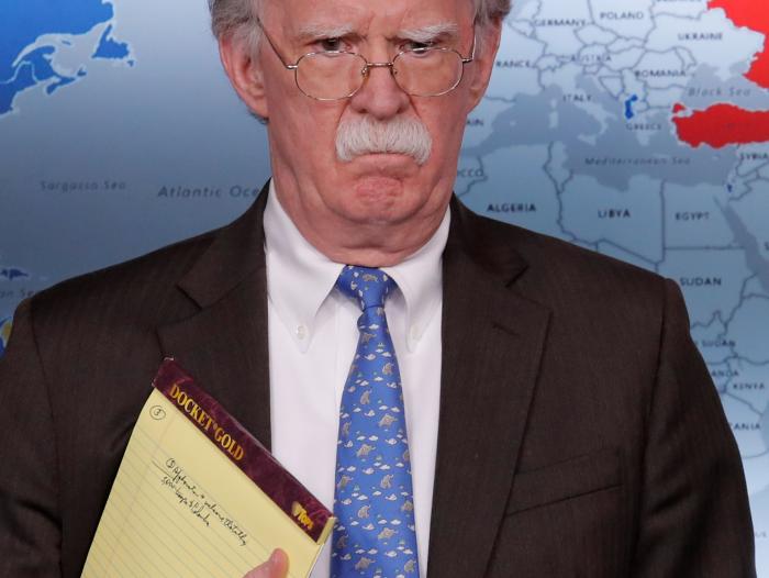 John Bolton, consejero de Seguridad Nacional del presidente Donald Trump.