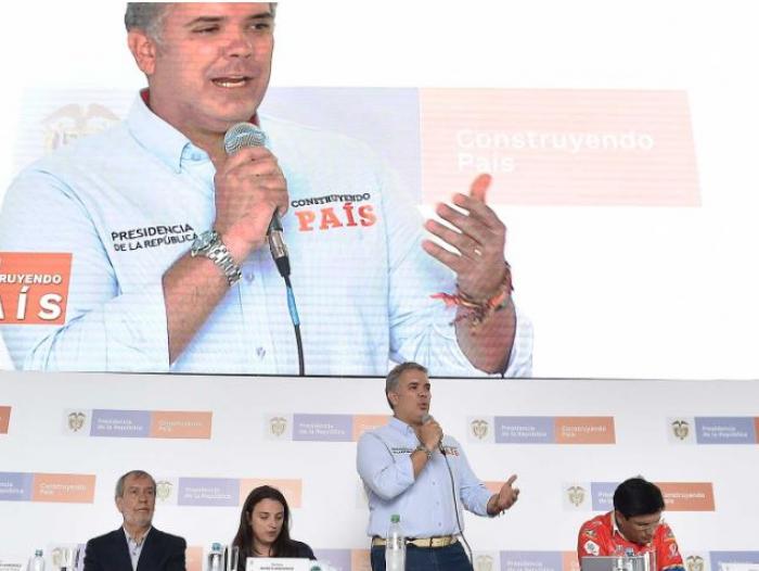 Iván Duque, presidente de la República