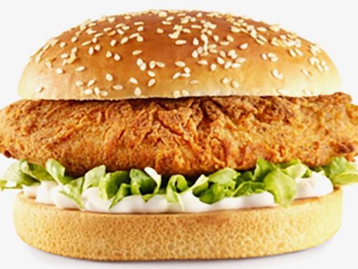 KFC hamburguesa vegana