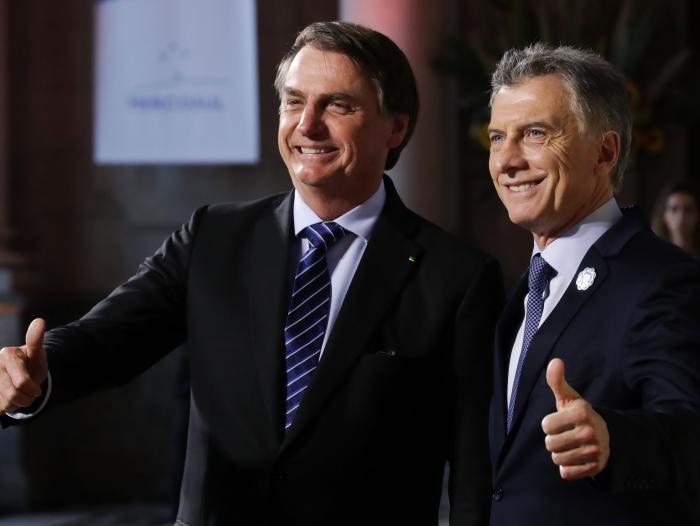 Bolsonaro y Macri