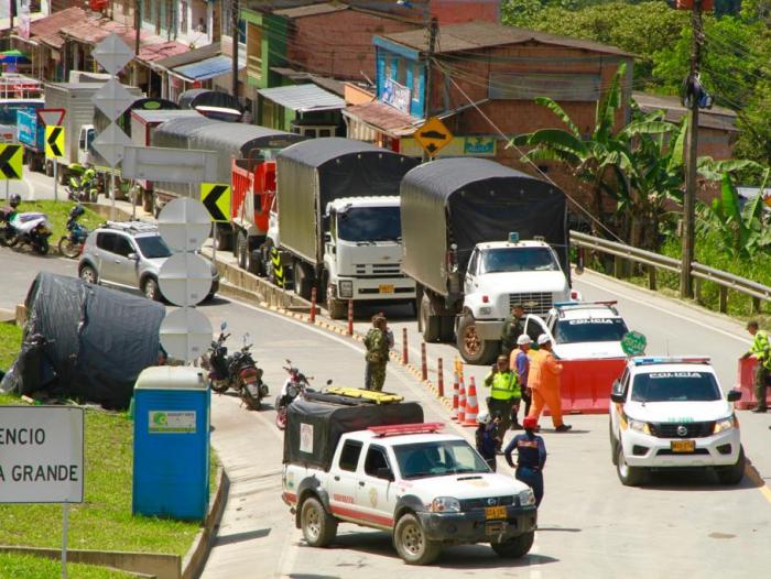 Reapertura vía al Llano