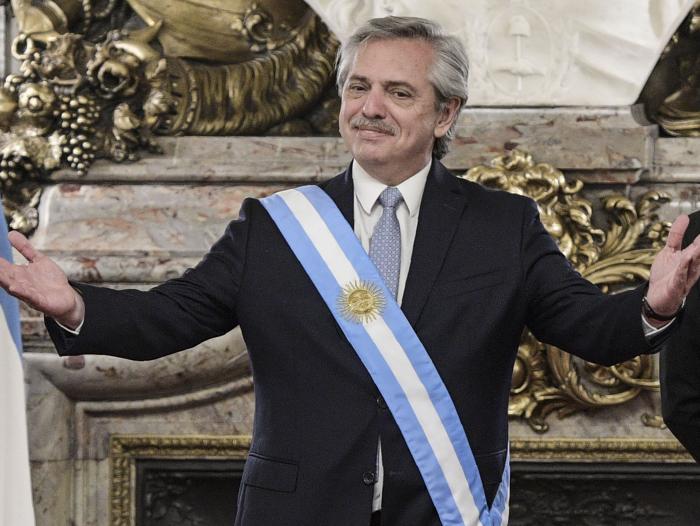 El nuevo presidente de Argentina, Alberto Fernández.