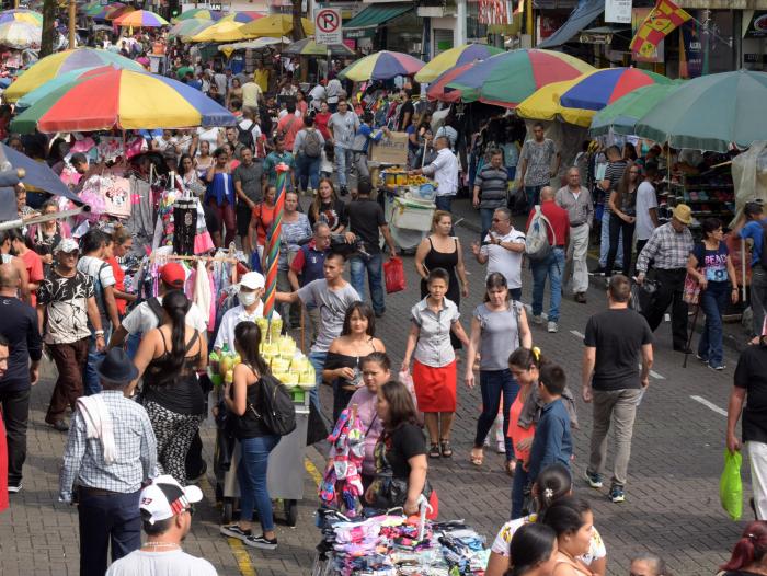 Comercio en Navidad.