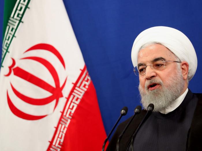 El presidente iraní, Hasan Rohani,