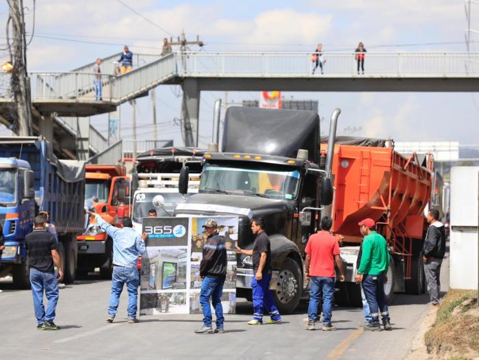 Paro camionero Bogotá