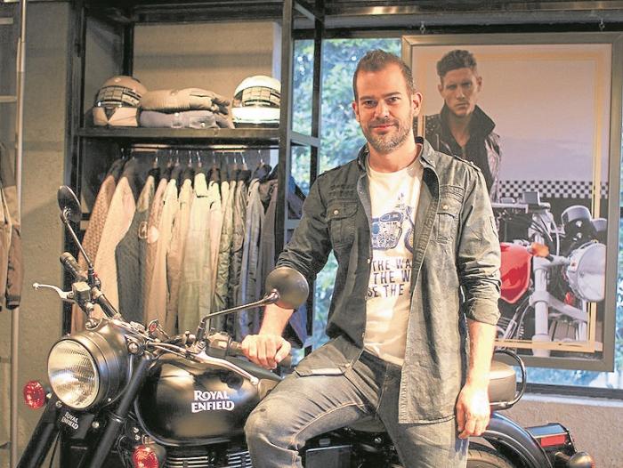 Mauricio Salazar, country manager de Royal Enfield