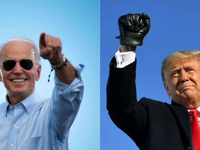 Joe Biden y Donald Trump