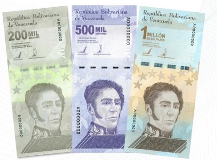 Billetes Venezuela