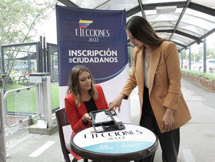 Inscripción de cédulas para elecciones 2022