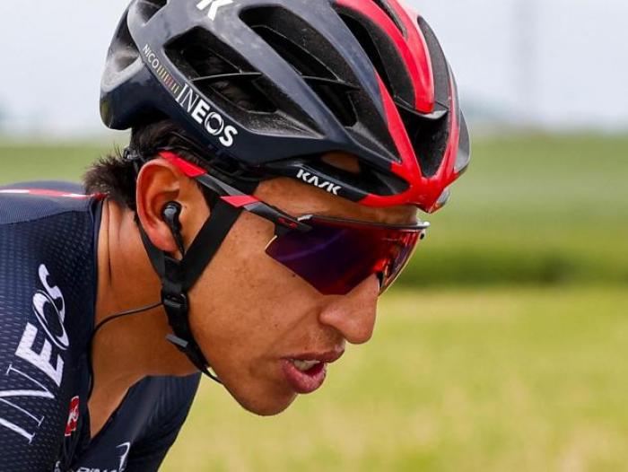 El ciclista colombiano, Egan Bernal.