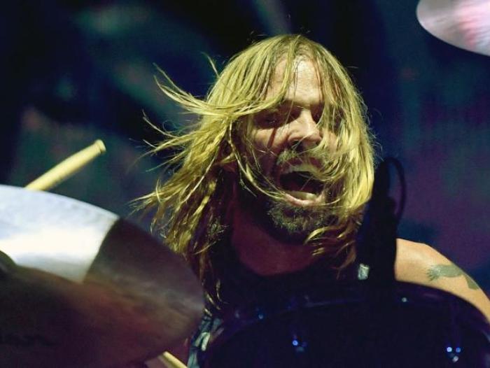 Taylor Hawkins durante un concierto de Foo Fighters