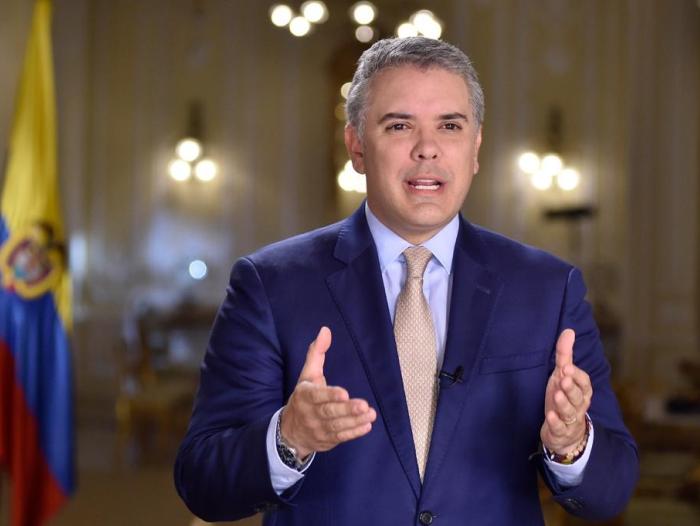 Iván Duque, presidente de Colombia.