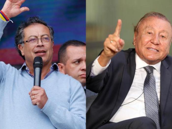 Gustavo Petro y Rodolfo Hernández