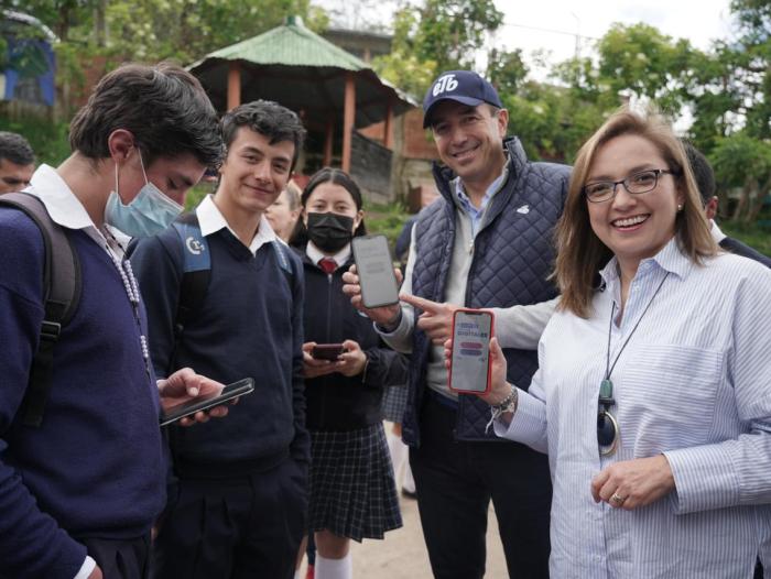 La ministra TIC, Carmen Ligia Valderrama Rojas