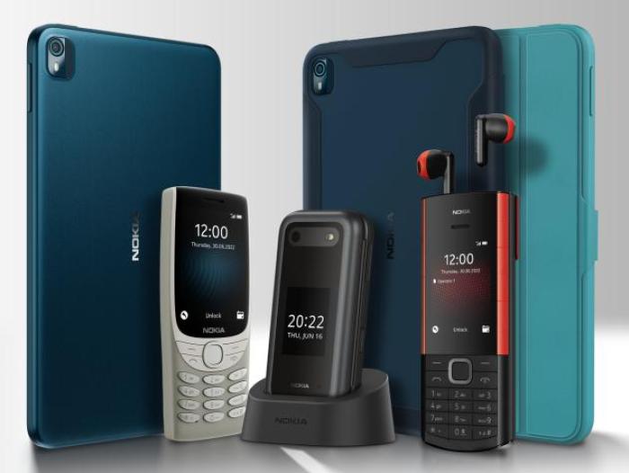 La compañía presentó  el Nokia 8210 4G, Nokia 2660 Flip, Nokia 5710 XpressAudio y Nokia T1.